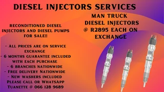 Man Truck Diesel Injectors For Sale On Exchange Or To Recon Your Own