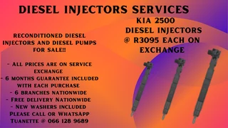 Kia 2500 Diesel Injectors For Sale On Exchange Or To Recon Your Own