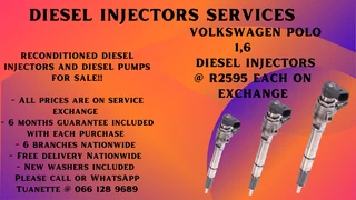 Volkswagen Polo 1,6 Diesel Injectors For Sale On Exchange Or To Recon Your Own
