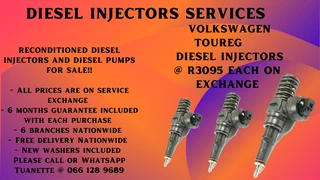 Volkswagen Toureg Diesel Injectors For Sale On Exchange Or To Recon Your Own