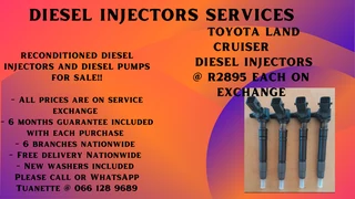 Toyota Land Cruiser Diesel Injectors For Sale On Exchange Or To Recon Your Own