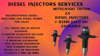 Mitsubishi Triton 2,5 Diesel Injectors For Sale On Exchange Or To Recon Your Own