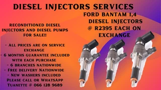 Ford Bantam 1,4 Diesel Injectors For Sale On Exchange  or To Recon Your Own