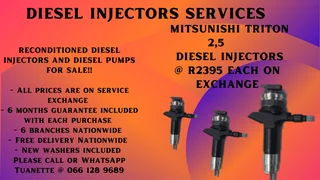 Mitsubishi Triton 2.5 Diesel Injectors For Sale On Exchange Or To Recon Your Own