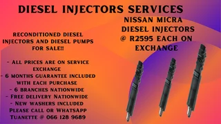 Nissan Micra Diesel Injectors For Sale Or Recon