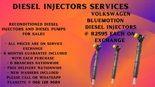 Volkswagen Blue Motion Diesel Injectors For Sale On Exchange Or To Recon Your Own