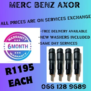 Mercedes Benz Axor Diesel Injectors For Sale On Exchange Or To Recon Your Own