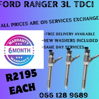 Ford Ranger 3l Tdci Diesel Injectors For Sale On Exchange Or To Recon Your Own