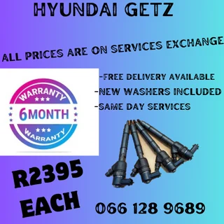 Hyundai Getz Diesel Injectors For Sale On Exchange Or To Recon Your Own