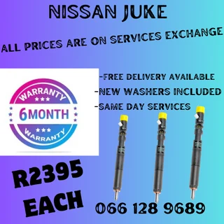 Nissan Juke Diesel Injectors For Sale On Exchange Or To Recon Your Own