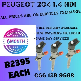 Peugeot 206 1.4hdi Diesel Injectors For Sale On Exchange Or To Recon Your Own