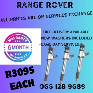 Range Rover Diesel Injectors For Sale On Exchange Or To Recon Your Own