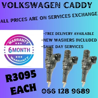 Volkswagen Caddy Diesel Injectors For Sale On Exchange Or To Recon Your Own
