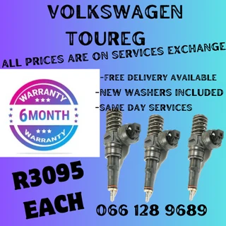 Volkswagen Toureg Diesel Injectors For Sale On Exchange Or To Recon Your Own
