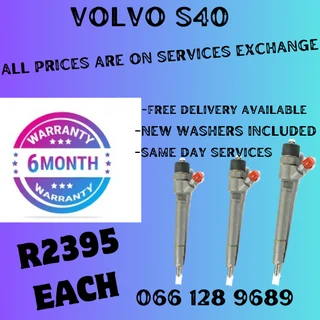 Volvo S40 Diesel Injectors For Sale On Exchange Or To Recon Your Own