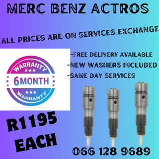 Mercedes Benz Actros Truck Diesel Injectors For Sale On Exchange Or To Recon Your Own