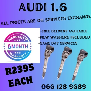 Audi 1.6 Diesel Injectors For Sale On Exchange Or To Recon Your Own