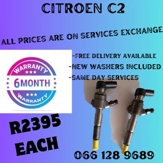 Citroen C2 Diesel Injectors For Sale On Exchange Or To Recon Your Own