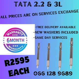 Tata 2.2 & 3l Diesel Injectors For Sale On Exchange Or To Recon Your Own