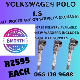 Volkswagen Polo 1.6 Diesel Injectors For Sale On Exchange Or To Recon Your Own