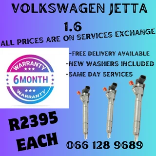 Volkswagen Jetta 1.6 Diesel Injectors For Sale On Exchange Or To Recon Your Own