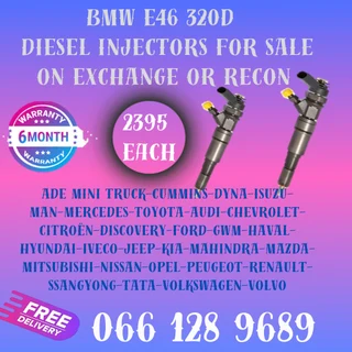 Bmw E46 320d Diesel Injectors For Sale On Exchange With Free Copper Washers And 6 Months Warranty