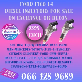 Ford Figo 1.4 Diesel Injectors For Sale On Exchange With Free Copper Washers