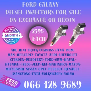 Ford Galaxy Diesel Injectors For Sale On Exchange With Free Copper Washers And 6 Months Warranty