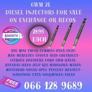 Gwm 2l Diesel Injectors For Sale On Exchange With Free Copper Washers