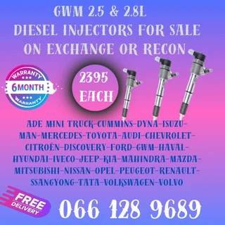 Gwm 2.5 & 2.8 Diesel Injectors For Sale On Exchange With Free Copper Washers