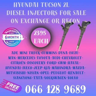Hyundai Tucson 2l Diesel Injectors For Sale On Exchange With Free Copper Washers