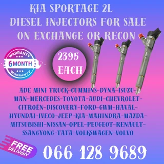 Kia Sportage 2l Diesel Injectors For Sale On Exchange With Free Copper Washer