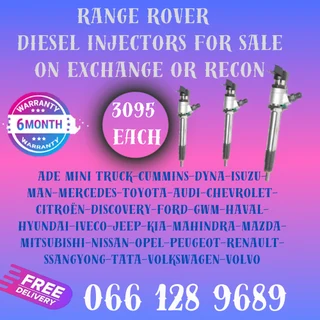 Range Rover Diesel Injectors For Sale On Exchange With Free Copper Washers