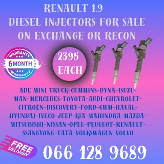 Renault 1.9 Diesel Injectors For Sale On Exchange With Free Copper Washers