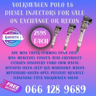 Volkswagen Polo 1.6 Diesel Injectors For Sale On Exchange With Free Copper Washers