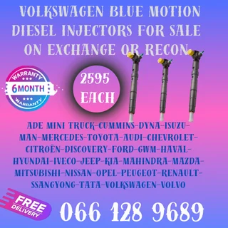 Volkswagen Blue Motion Diesel Injectors For Sale On Exchange With Free Copper Washers