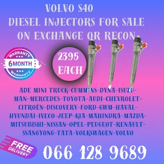 Volvo S40 Diesel Injectors For Sale On Exchange With Free Copper Washers