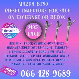 Mazda Bt50 Diesel Injectors For Sale On Exchange Or To Recon Your Own