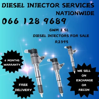 Gwm 2.5l Diesel Injectors For Sale On Exchange Or To Recon Your Own