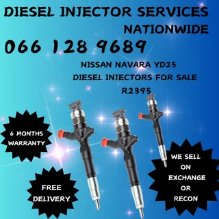 Nissan Navara Yd25 Diesel Injectors For Sale On Exchange Or To Recon Your Own