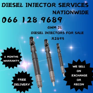Gwm 2l Diesel Injectors For Sale On Exchange Or To Recon Your Own