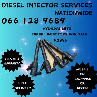 Hyundai Getz Diesel Injectors For Sale On Exchange Or To Recon Your Own