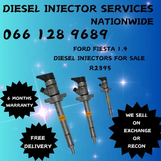 Ford Fiesta 1.4 Diesel Injectors For Sale On Exchange Or To Recon Your Own