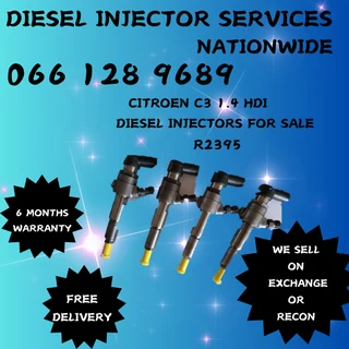 Citroen C3 1.4hdi Diesel Injectors For Sale On Exchange Or To Recon Your Own