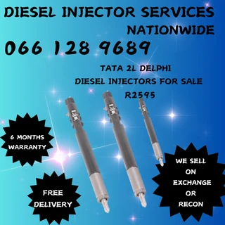Tata 2l Diesel Injectors For Sale Or To Recon Your Own