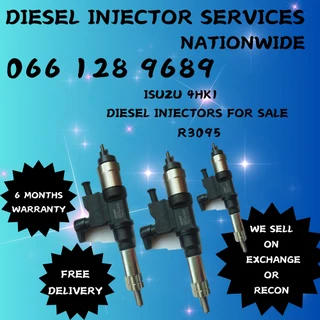 Isuzu 4hk1 Diesel Injectors For Sale Or To Recon Your Own