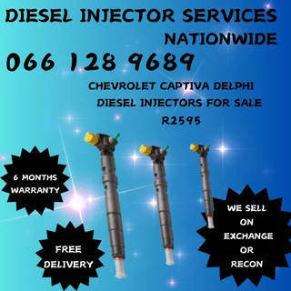 Chevrolet Captiva Delphi Diesel Injectors For Sale Or To Recon Your Own