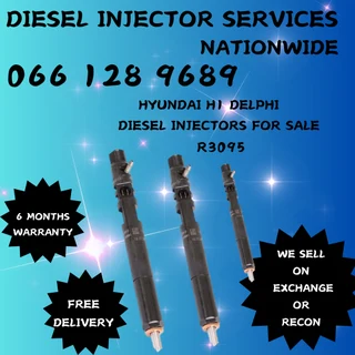 Hyundai H1 Delphi Diesel Injectors For Sale On Exchange Or Recon