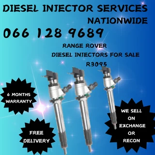 Range Rover Diesel Injectors For Sale On Exchange Or To Recon