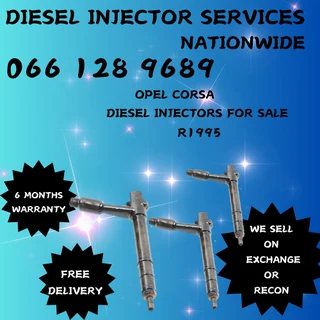 Opel Corsa Diesel Injectors For Sale On Exchange Or To Recon